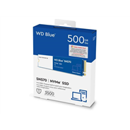 Western Digital Blue SN570 500GB M.2 NVME TLC Up to 3500 MB/s Read / 2300 MB/s Write 5 Year Warranty WDS500G3B0C